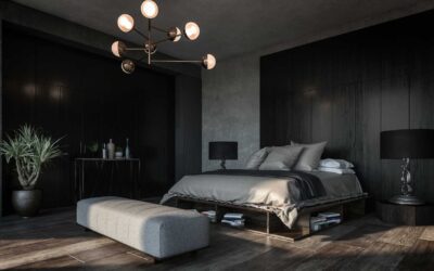 Decoração de quarto preto e branco: dicas inspiradoras para transformar seu ambiente